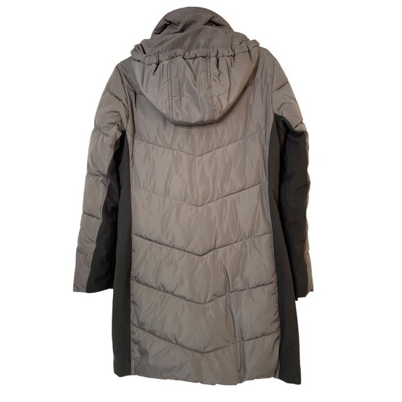 Calvin Klein Performance Womens Quilted Puffer Coat Hood Small RB10714 EUC - Picture 8 of 14